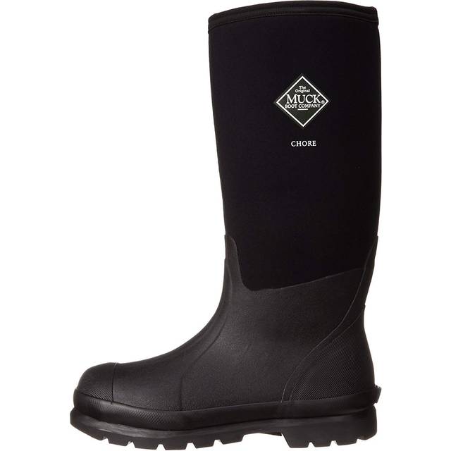 'Chore Classic Hi' Wellingtons - Black - 8