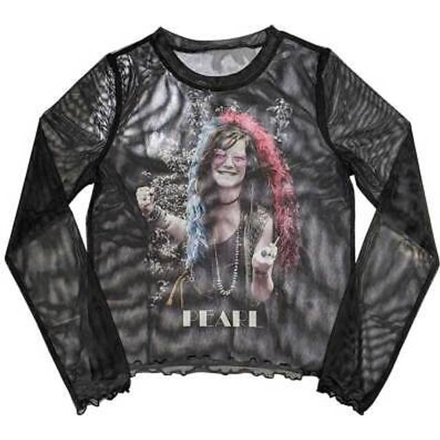 Janis joplin - tshirt - ladies - t-shirts - x-large - long sleeves - n500z