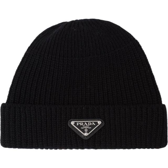Wool and cashmere beanie