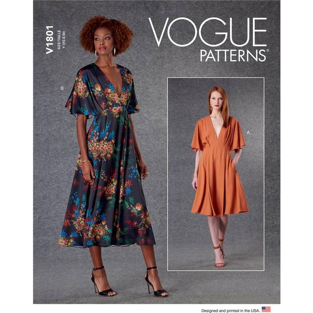 Vogue Paper Sewing Pattern 1801