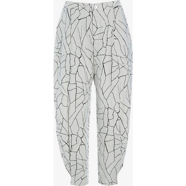 Bitte Kai Rand - Linnebyxa Pants - Beige