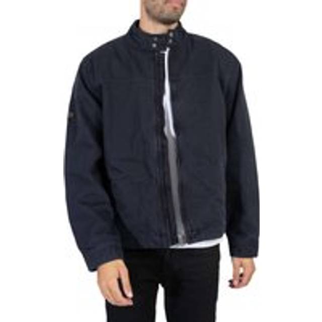 Superdry Superdry Eclipse Navy Classic Harrington 100% Cotton Jacket