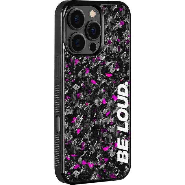 iPhone | Blue Flake Real Forged Carbon Fiber Case | BE LOUD. x SCF - iPhone 12