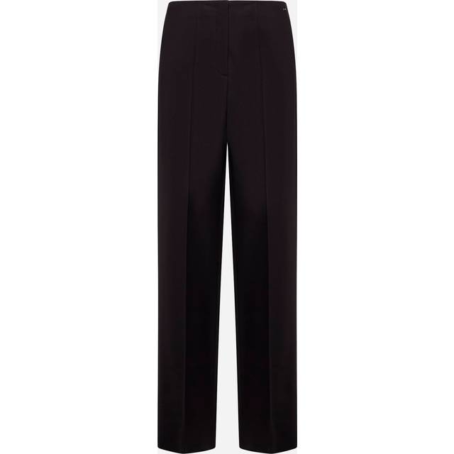 Fendi, Straight Trousers, female, Purple, XS, Grain de Poudre Trousers
