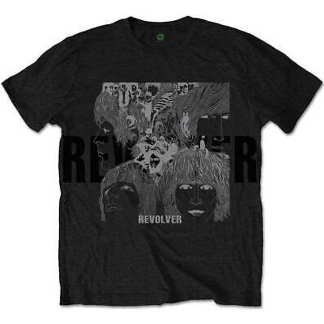 (S, Black) The Beatles Revolver Reverse Album Tee
