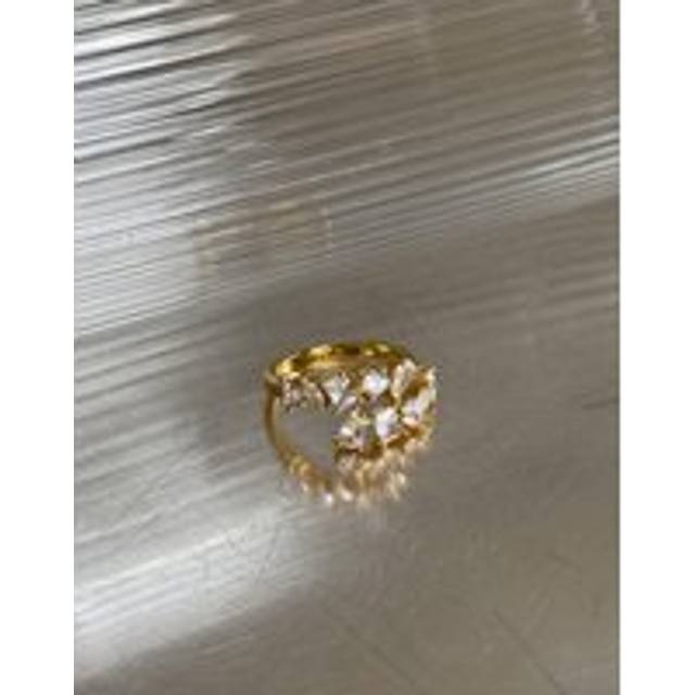 Muli Collection Adjustable Lithe Ring - Gold