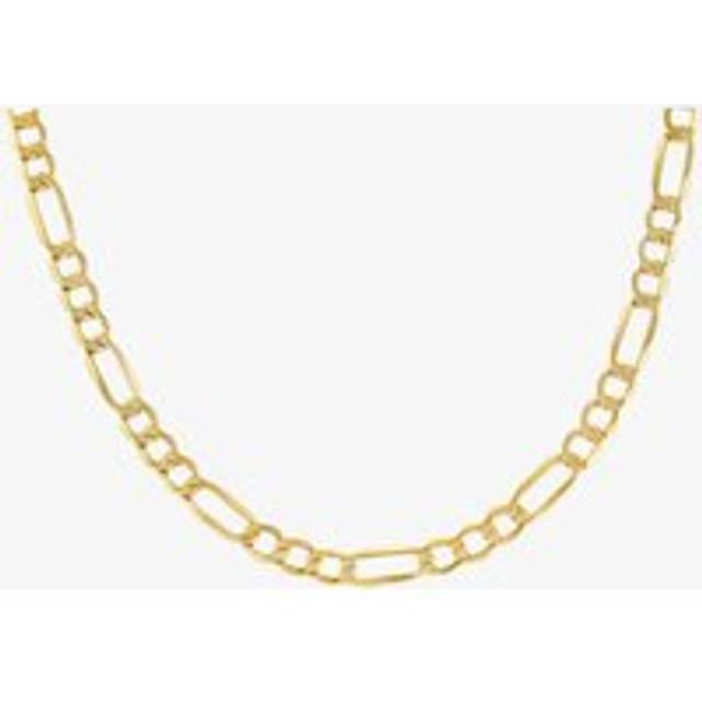 9ct Yellow Gold 20 Inch Hollow Figaro Chain HF080-20
