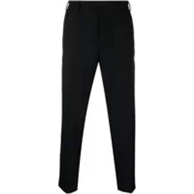 PT Torino, Chinos, male, Black, XL, Sartorial Cotton Trousers in Black