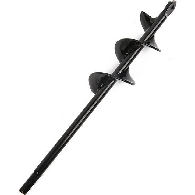 46x370mm Garden Auger Small Earth Planter Drill Bit Post Hole Digger Earth Drill Bit for Electric Drill
