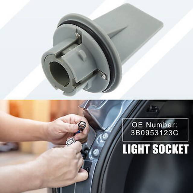 Side Repeater Indicator Light Bulb Socket 3b0953123c For Audi A6 1998-2005