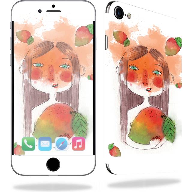 MightySkins APIPH7-April Mango Skin for Apple iPhone SE 2020 7 & 8 Case Wrap Cover Sticker - April Mango