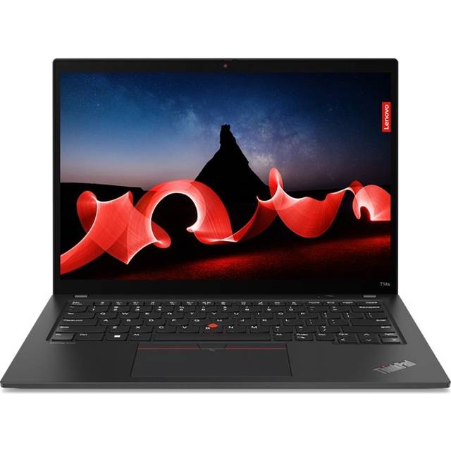 Lenovo ThinkPad T14s G5, 14" Full HD+ IPS matt, AMD Ryzen 7 Pro 7840U, 32 GB, 1 TB PCIe SSD, AMD 780M, WiFi 6E, bakbelyst tangentbord, Win11 Pro, 3 års Premier Support