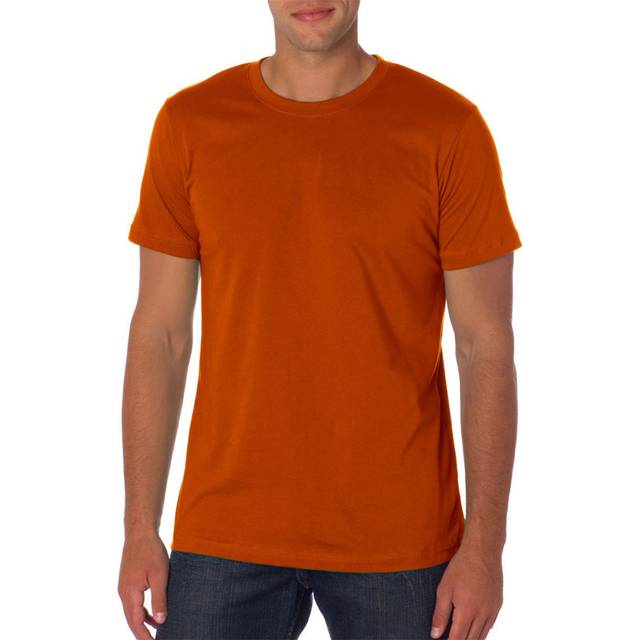 Bella+Canvas Unisex Jersey Crew Neck T-Shirt Burnt Orange M - burnt orange