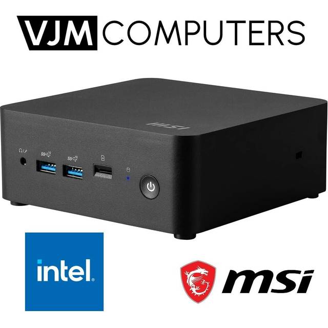 MSI Cubi NUC 1M Intel Core 3 100U Barebone Desktop Mini PC