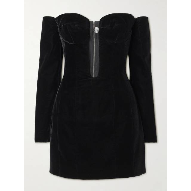 Nina Ricci Off-shoulder corset dress