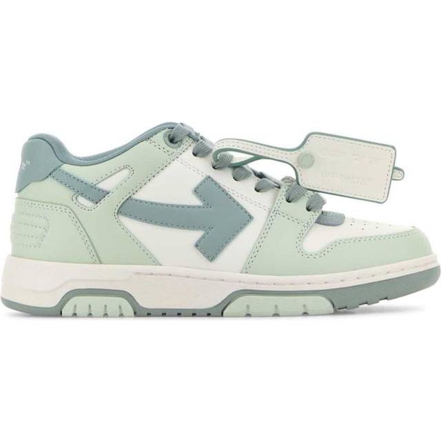 Off-White - Out Of Office sneakers - women - Leather - 38 - Green