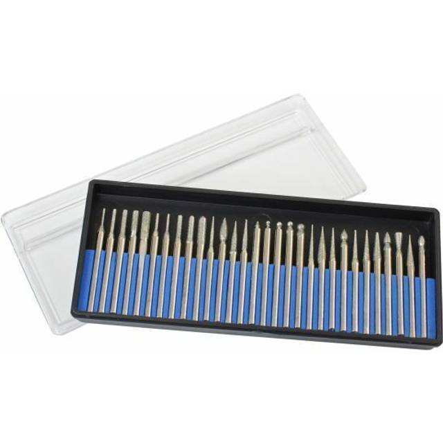 US PRO 30 Piece Diamond Deburring & Engraving Set 2627