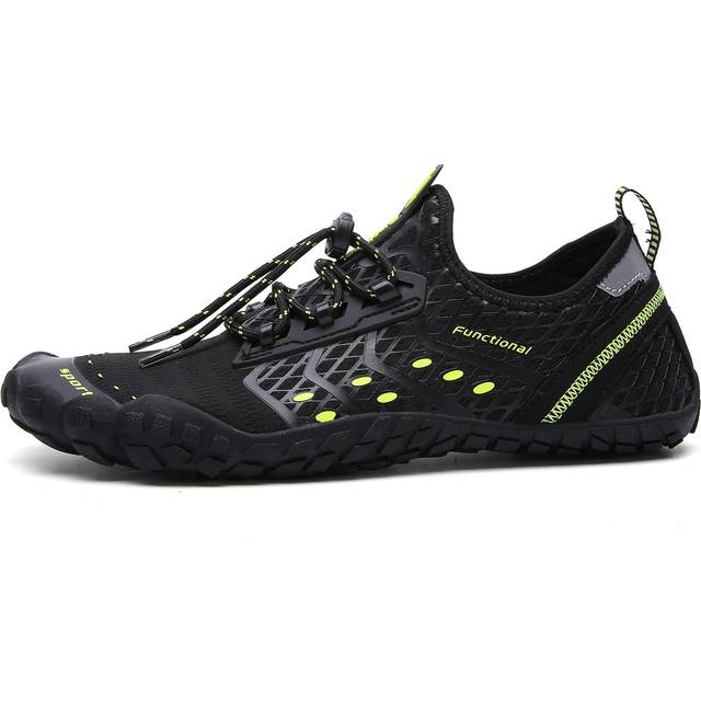 UBFEN Water Shoes Mens Womens Swimming Shoes Aqua Shoes Beach Sports Quick Dry Barefoot for Boating Fishing Diving Surfing with Drainage Driving Yoga