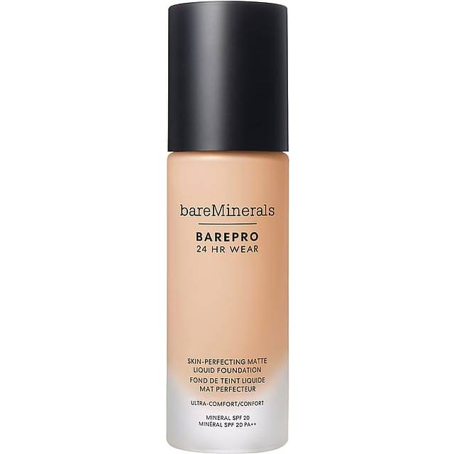 bareMinerals Barepro 24Hr Matte Comfort Liquid Foundation Mineral Spf20 30ml (various shades) - Light 27 Cool