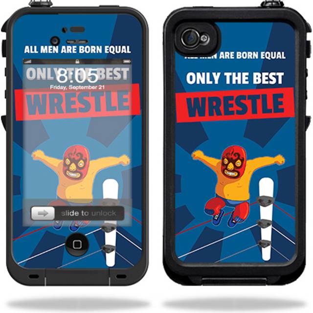MightySkins LIFIP4-Best Wrestle Skin for Lifeproof iPhone 4 & 4S Case - Best Wrestle