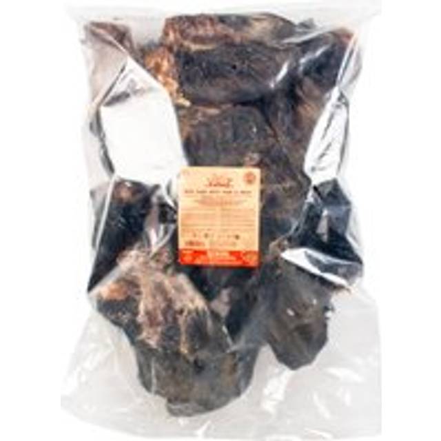 Chewable dog treat beef ears with hair Duvoplus Farmz - Noir
