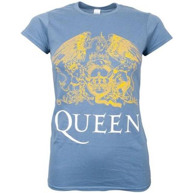 (XXL, White) Queen Womens/Ladies Classic Crest T-Shirt