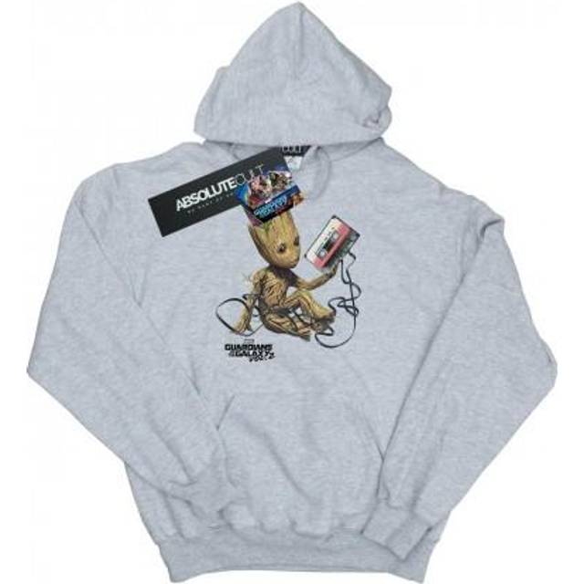 Guardians Of The Galaxy Groot Tape Hoodie - Grey - 9 Years