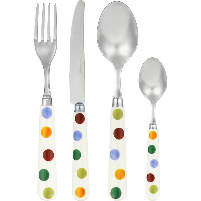 Emma Bridgewater Polka Dot Set Of 16 Cutlery