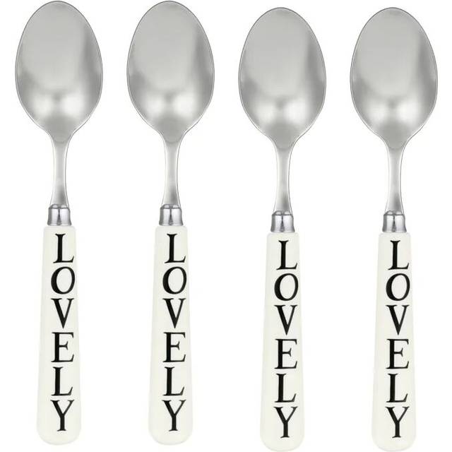 Emma Bridgewater Black Toast Set Of 4 Teaspoons