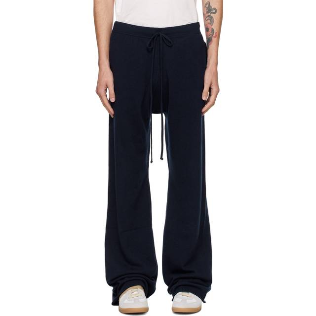 Maison Margiela Navy Drawstring Sweatpants - 511 Navy - M