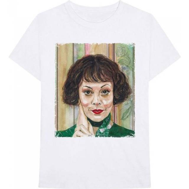 (XXL, White) Peaky Blinders Unisex Adult Polly Gray Painting T-Shirt