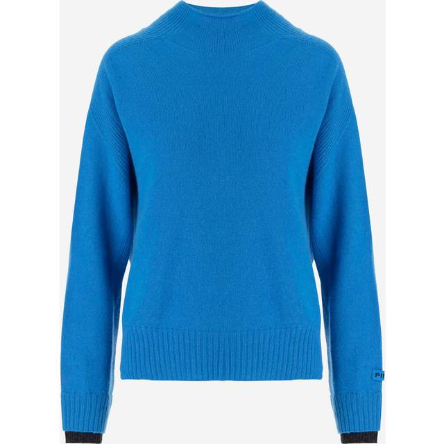 PINKO, Cashmere Knitwear, female, Blue, XS, Warm Cashmere Knitwear