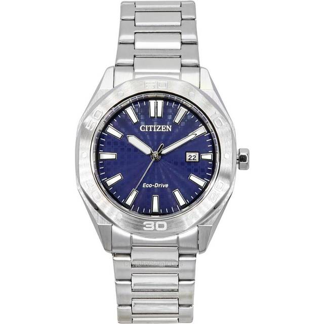 Eco-Drive Stainless Steel 41mm Sport Mens Watch