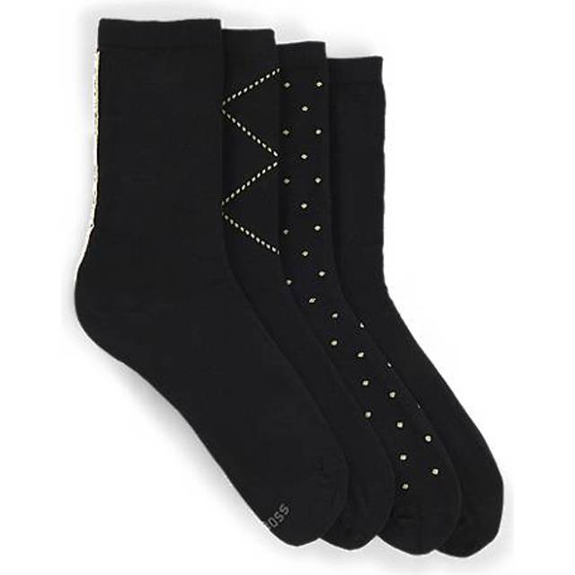 Boss Women's Socks In Gift Box One Size 36/42 50524388 Color Black