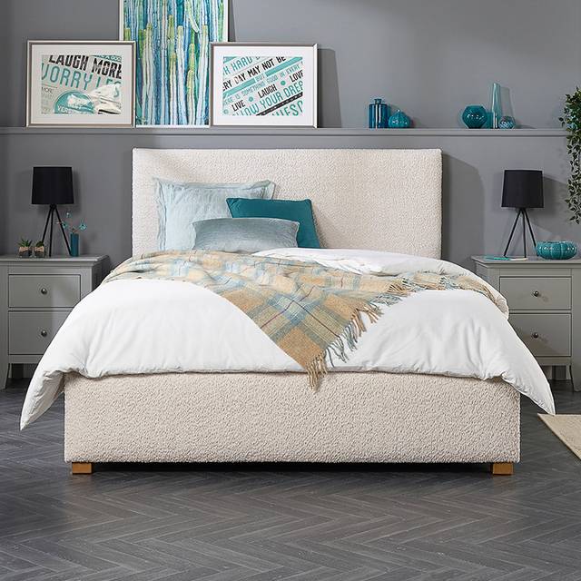 Aspire Natural Wool 600 Dual Layer Hybrid Mattress in White | Size: Double