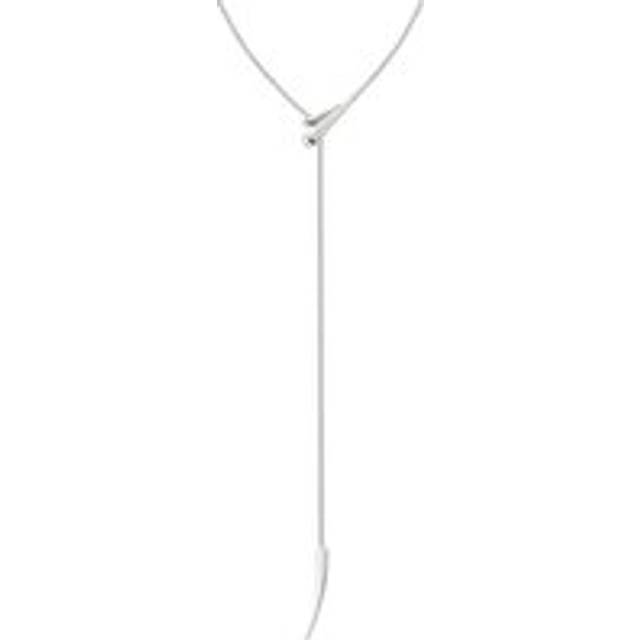 Shaun Leane Sabre Deco Sterling Silver Long Drop Necklace - Silver