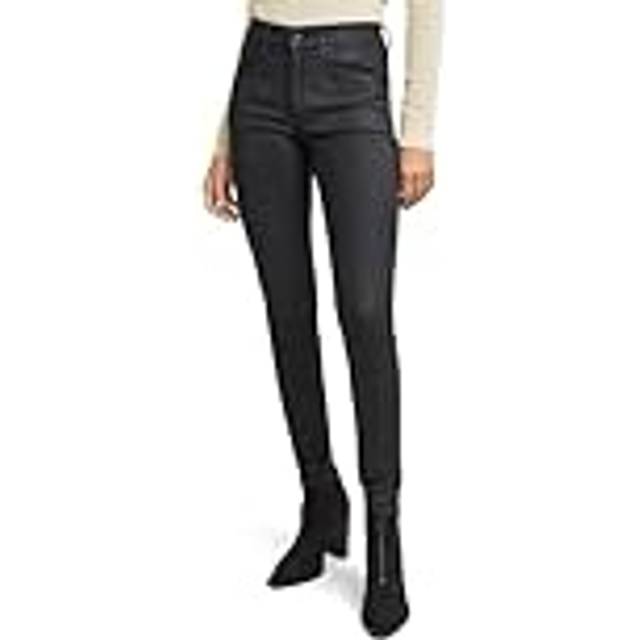 G-Star för kvinnor. D19079-A634-D360 Jeans Lhana Skinny svart (29/32), Casual, Bomull, Denim - Svart, Läder (29/32)