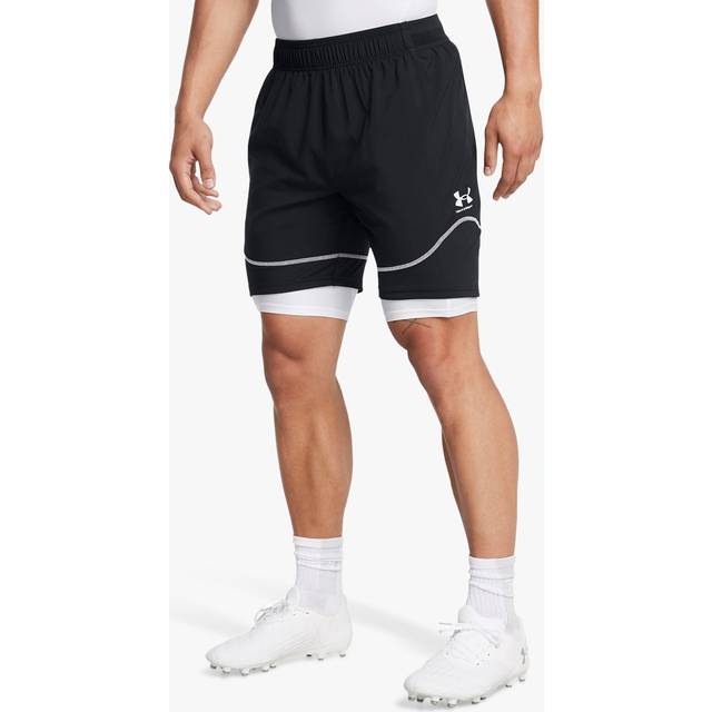 Under Armour Challenger Shorts, Black/White
