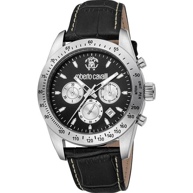 Roberto Cavalli Herrenuhr Uomo Chrono RC5G046L1015 - silber
