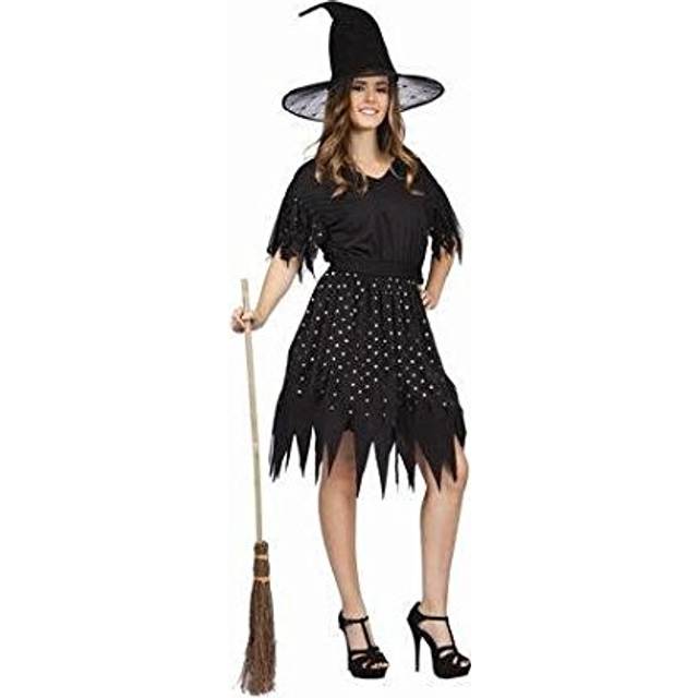 Women's Gothic Witch: Black OS
