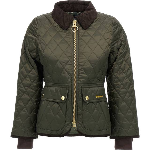 Barbour Beadnell Fitted Quilted Jacket - 12, SG71