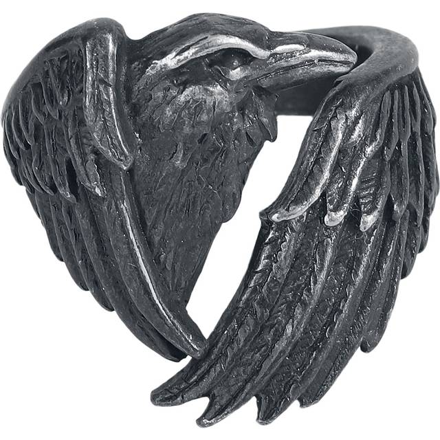 Alchemy Gothic Made Of The Night Ring Size: Ring Size Q/T
