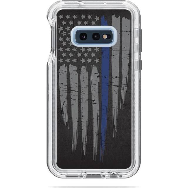 MightySkins LIFNESA10E-Thin Blue Line Skin Decal Wrap for LifeProof Next Case Samsung Galaxy 10E Sticker - Thin Blue Line