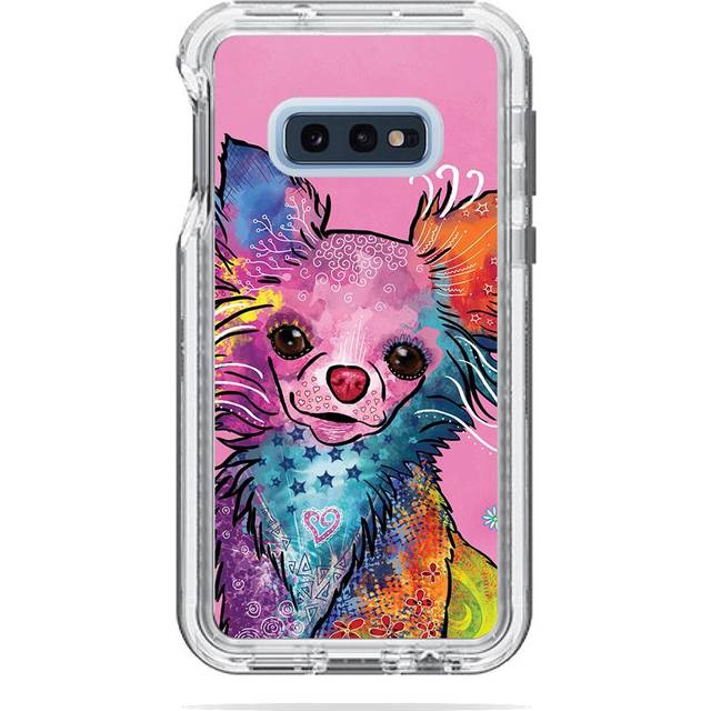 MightySkins LIFNESA10E-Chihuahua Rainbow Skin Decal Wrap for LifeProof Next Case Samsung Galaxy 10E Sticker - Chihuahua Rainbow