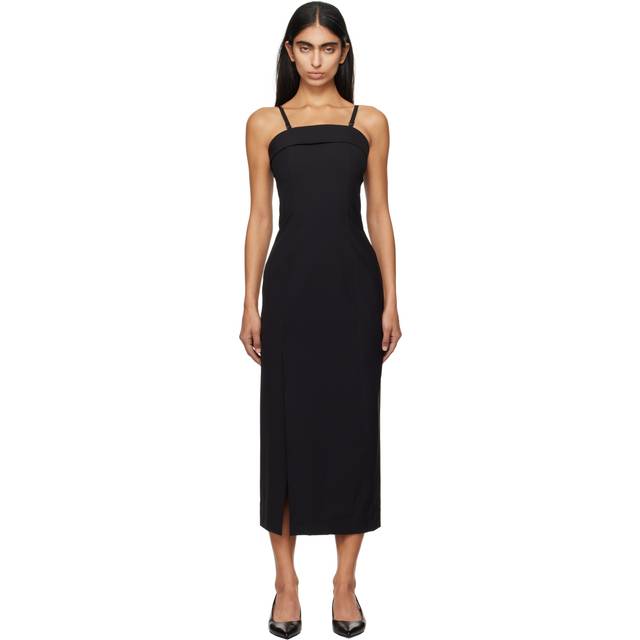 Holzweiler Black Shelly Tube Maxi Dress - 1051 Black - L