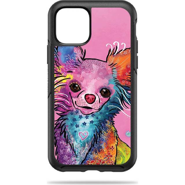 MightySkins OTSIP11PR-Chihuahua Rainbow Skin Decal Wrap for OtterBox Symmetry iPhone 11 Pro Sticker - Chihuahua Rainbow