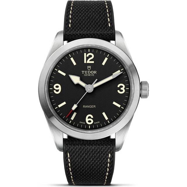 Tudor Ranger Stainless Steel Watch - Black - 39mm