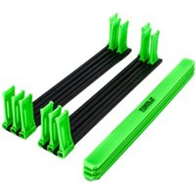 Toolz Koordinationsleiter Mit Hürde 2m Training Aids - black