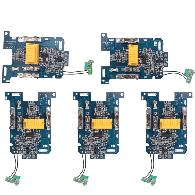 5Pcs BL1830 Li Ion Battery BMS PCB Charging Protection Board for Makita 18V Power Tool BL1815 BL1860 LXT400 Bl1850