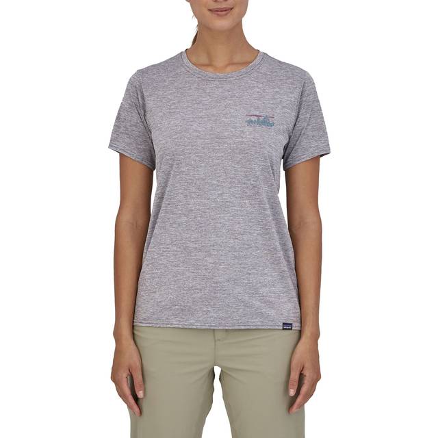 Patagonia - Women's Cap Cool Daily Graphic Shirt - Sport shirt size XXL, grey